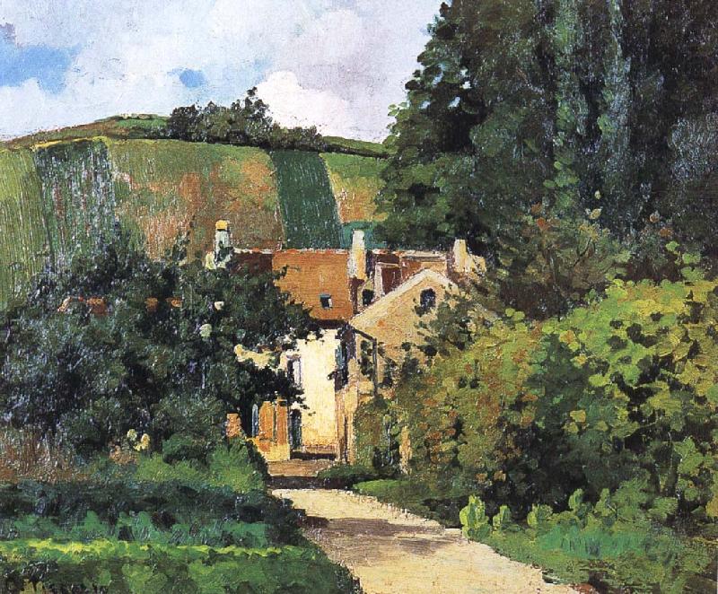 Pang plans scenery Schwarz, Camille Pissarro